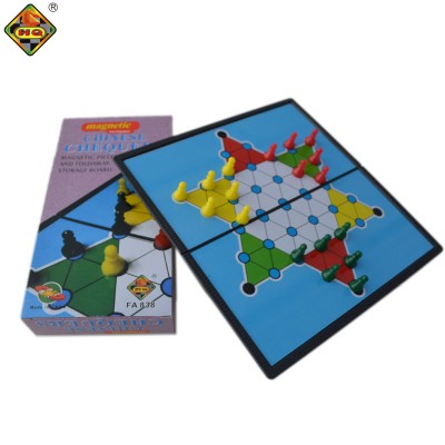 unique easy to carry magnetic travel board game chess tactics chinese chequer