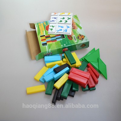 educational plastic building block toys for indoor kids