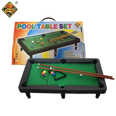 indoor plastic mini pool table game set for kids