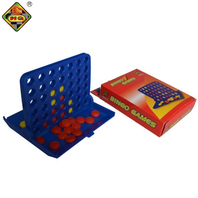 MINI Match 4 connect in a row kids bingo game with travel case for awakends thinking ablility